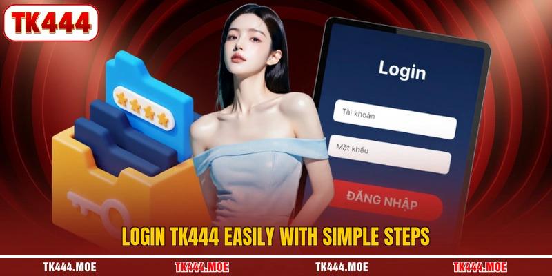 Login TK444 easily with simple steps Login TK444 easily with simple steps