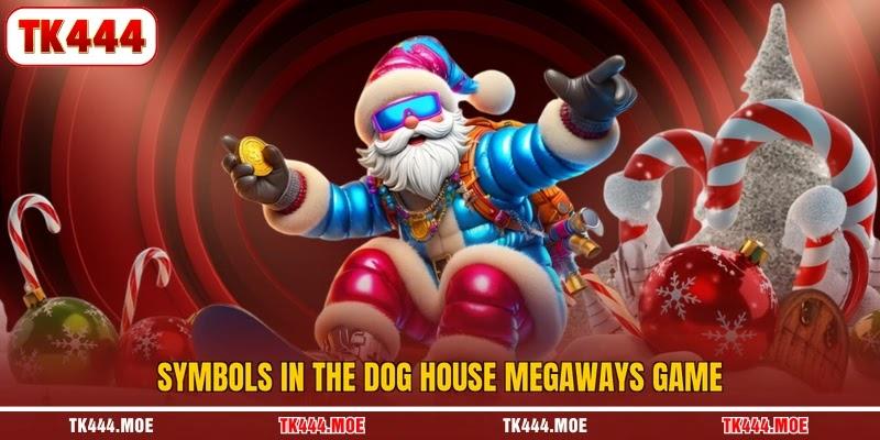 Symbols in the dog house megaways game