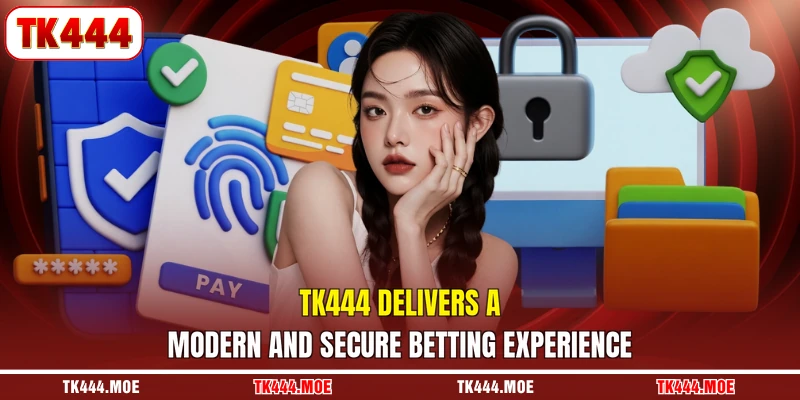 TK444 delivers a modern and secure betting experience